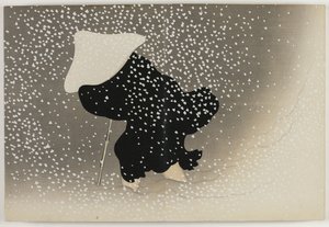 Sadan maailman kukat (Momoyogusa): Pyörteilevä lumi (Tomoe no yuki)
