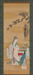 Lännen kuningatar äiti, 1800-luvun ensimmäinen puolisko. tekijältä Kano Osanobu