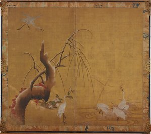 Herons ja Old Willow tekijältä Kano Sadanobu