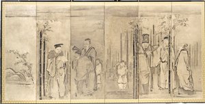 Seitsemän Bamboo Groven viisasta, 1600-luku.