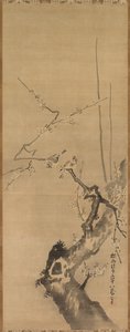Sparrows on Blossoming Plum, 17th century.