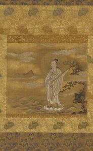 Bodhisattva ylittää meren, Edo-kausi, 1600-luku.