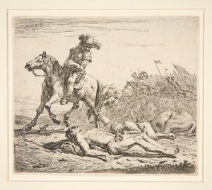 Le Champ de Bataille (Taistelukenttä) tekijältä Karel Dujardin