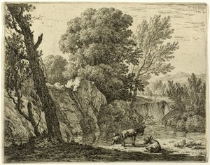 Pakkaaja kahdella aasilla tekijältä Karel Dujardin