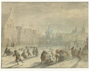 Galge-vesi Leidenissä jääviihdettä