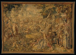 Delftin mytologinen kuvakudos, Franciscus Spierinckx, 1600-luvun alku
