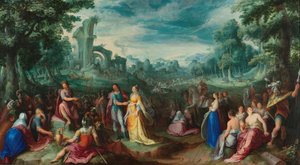 Scipion kontinenssi Scipion kontinenssi. Toisella puolella: Allegoria luonnosta tekijältä Karel van Mander (I)