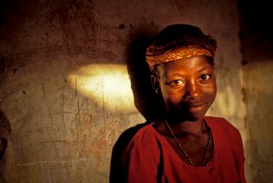 Nigerin tyttö (kuva)