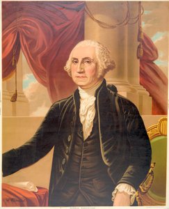 George Washington / A. Weidenbach. C1876. tekijältä Karl Augustus Weidenbach
