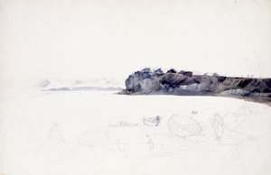 Mih-Tutta-Hang-kusch, Mandan Village tekijältä Karl Bodmer