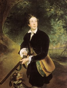 Aleksei Konstantinovitš Tolstoin muotokuva tekijältä Karl Bryullov