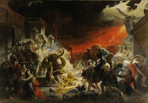 Pompejin viimeinen päivä tekijältä Karl Bryullov