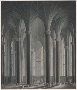 Ruhtinaan residenssi. Sisänäkymä tekijältä Karl Friedrich Schinkel