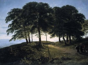 Aamu, 1813 tekijältä Karl Friedrich Schinkel