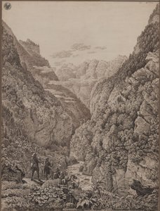 Luegin sola Salzburgin lähellä tekijältä Karl Friedrich Schinkel
