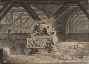 Lavasuunnittelu: Hautaholvi tekijältä Karl Friedrich Schinkel