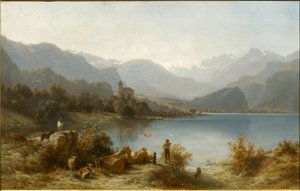 Brienz ja Brienz-järvi tekijältä Karl Girardet