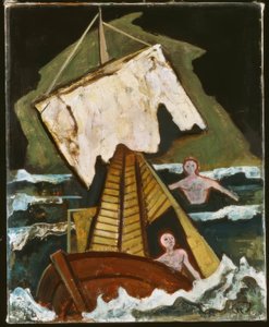 Korkea aallokko tekijältä Karl Hofer