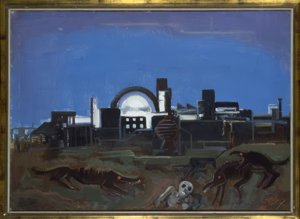 Teollisuustyö tekijältä Karl Hofer