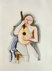 Mädchen mit Gitarre
