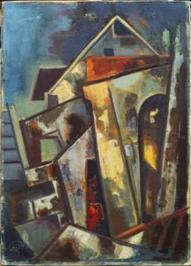 Tulipalon jälkeen tekijältä Karl Hofer