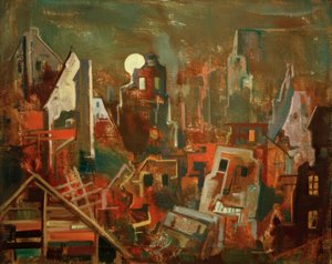 Ruinien yö tekijältä Karl Hofer