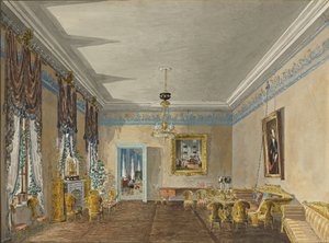 Sali Prinsessa Anna Gagarinan talossa Pietarissa, 1799