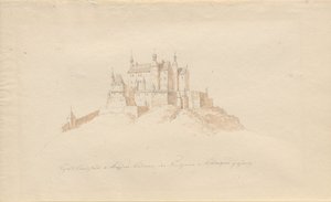 Castle Landstuhl b. Kaisers, Lautern, prinssit v. Sickingenin takia tekijältä Karl Julius Von Leypold