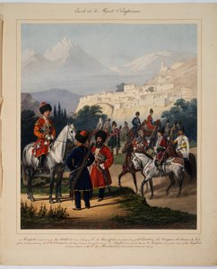Hänen keisarillisen korkeutensa saattue, 1867 tekijältä Karl Karlovich Piratsky