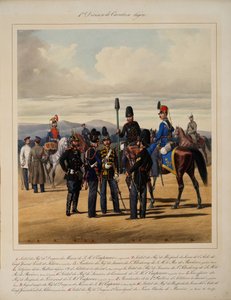 Ensimmäinen kevytratsuväkidivisioona, 1867 tekijältä Karl Karlovich Piratsky