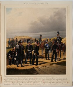 Keisarillisen vartijajoukon pioneerit, 1867 tekijältä Karl Karlovich Piratsky
