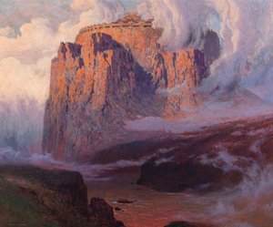 Valhalla, ennen vuotta 1911 (öljy kankaalle) tekijältä Karl Ludwig Prinz