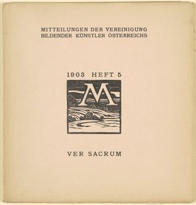 Ver Sacrum [6. vuosi, numero 5, maaliskuu 1903] tekijältä Karl Muller