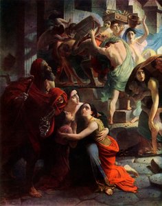 Pompejin viimeinen päivä, 1833, yksityiskohta, 1965. tekijältä Karl Pavlovich Bryullov