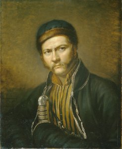 Taidemaalari Alexander Orlowskin muotokuva 1777-1832, 1815