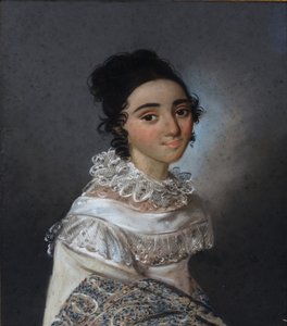Jekaterina Emmanuilovna Abamelik-Lazareva muotokuva 1806-1880, os. Manuk-Bey, 1820