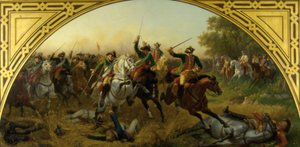 Kolinin taistelu 1757 tekijältä Karl von Blaas