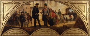 Novaran taistelun jälkeinen jakso 1849 tekijältä Karl von Blaas