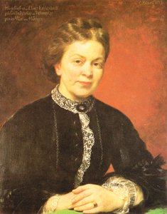 Saksa: Marie Freifrau von Ebner-Eschenbach tekijältä Karl von Blaas