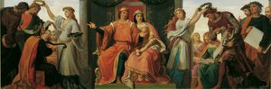 Leopold Glorious taiteiden ja tieteiden suojelijana tekijältä Karl von Blaas