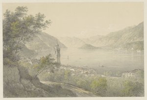 Bellagio Como-järvellä tekijältä Karoly Lajos Libay