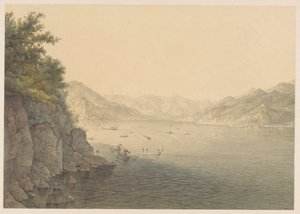 Varenna Comojärvellä tekijältä Karoly Lajos Libay