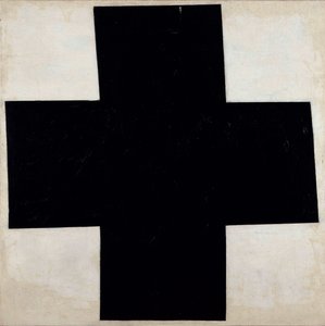 Black Cross Croix noire, 1915. tekijältä Kazimir Severinovich Malevich