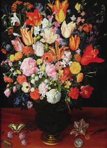Kukkien asetelma, 1610-luku
