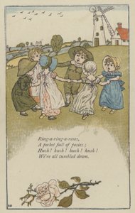 Ring-a-ring-a-Rose (väri litho)