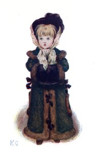 Kate Greenawayn "joulukortit". tekijältä Kate Greenaway
