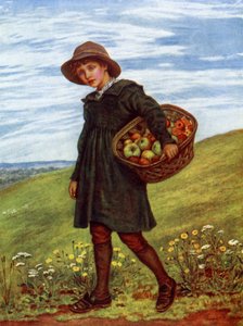 Kate Greenaway pois kylään tekijältä Kate Greenaway