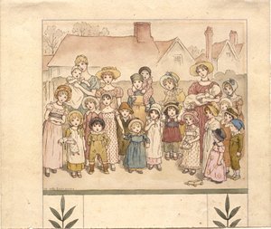 Katuesitys tekijältä Kate Greenaway