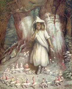 Kate Greenawayn tonttusormus. tekijältä Kate Greenaway