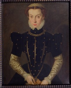Siunatun Margaretan Lorraine (1463-1521) muotokuva
